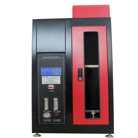 Single Wire And Cable Vertical Combustion Tester Main Parameters Standard