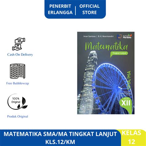 Jual Matematika Sma Ma Tingkat Lanjut Kelas Kurikulum Merdeka