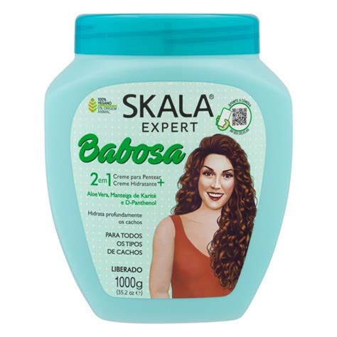 Creme De Tratamento E Pentear Skala Expert Babosa Pote G