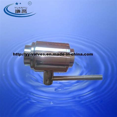 High Purity Ball Valve Fulled Cavity PTFE Seat China Sanitary Ball