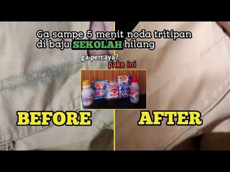 Tutorial Cara Menghilangkan Bintik Bintik Hitam Di Baju Jamur Di Baju