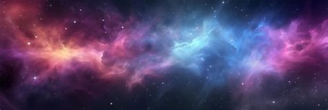 Premium Ai Image Colourful Space Galaxy Cloud Nebula