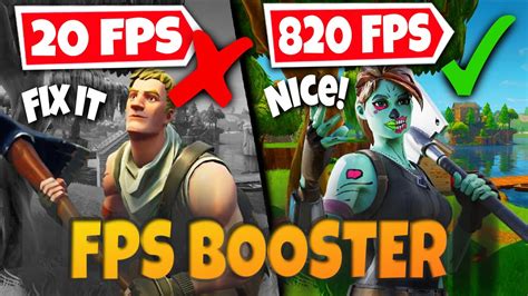 You Need To Use An Fps Booster App Increase Fps And Boost Performance In Fortnite Youtube