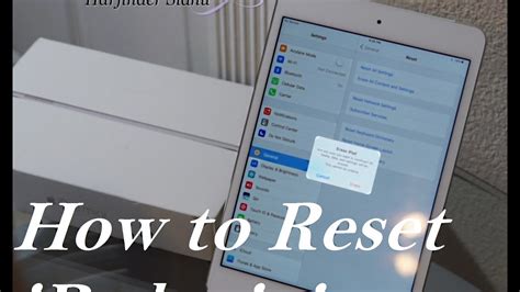 How To Reset IPad Mini 4 Factory Setting Original Setting