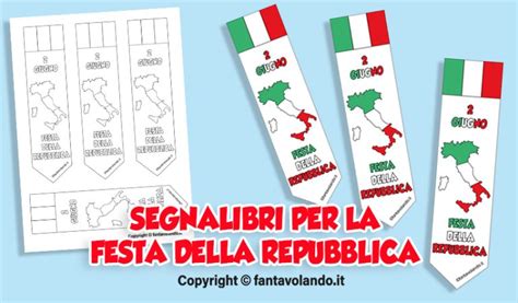 Festa Della Repubblica I Segnalibri Fantavolando