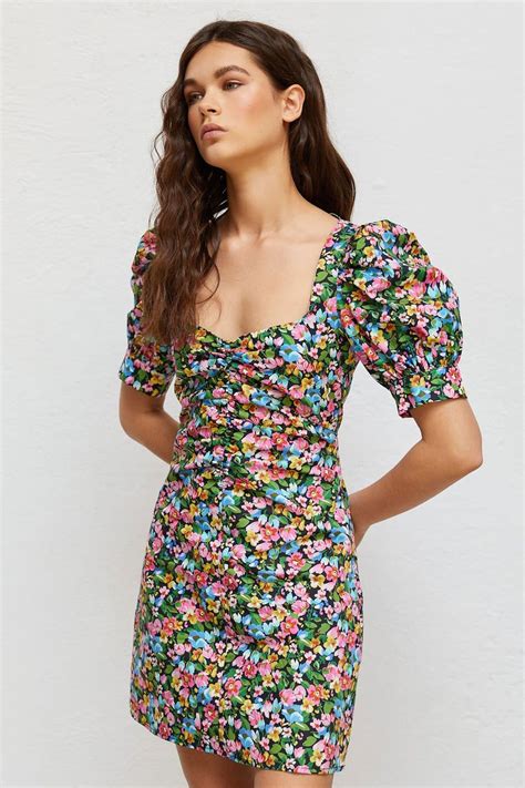 Venta Vestido Flores Stradivarius En Stock