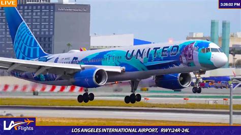 LIVE LAX Plane Spotting Los Angeles International Airport YouTube