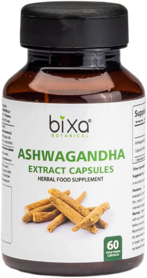 Bixa Botanical Hierba Ayurvédica De Raíz De Ashwagandha Para Reforzar