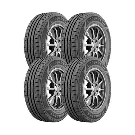 Jogo 4 Pneus Goodyear Aro 14 Assurance Maxlife 175 70R14 88T