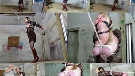 Stretched Out By Her Cruelly Bound Clamped Tits MP4 SD 3500kbps Hunters Lair B