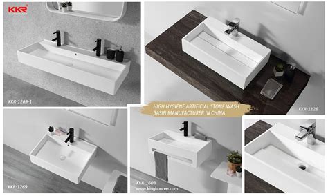 mounted wall mounted wash basins design for hotel | KingKonree