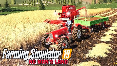 Harvesting From A New Field In No Man S Land Farming Simulator 2019