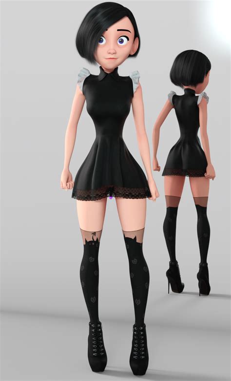 Rule 34 3d 3d Artwork Black Socks Daz3d Daz Studio Disney Emo Goth Goth