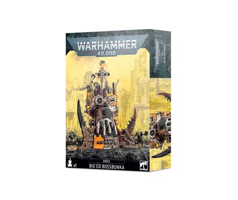 Warhammer 40k Orks Biged Bossbunka Games N More Orange