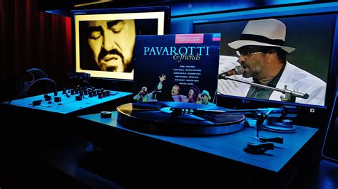 Luciano Pavarotti Lucio Dalla Caruso Lp Album Pavarotti Friends