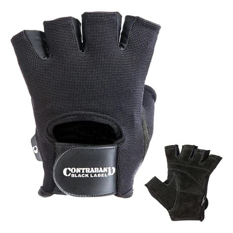 Мужские перчатки для фитнеса Сontraband Black Label 5050 Fingerless ...