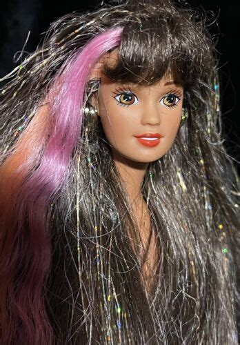 Barbie Mattel Bendable Knees Multicolored Hair Teresa Doll Nude For Ooak Q Ebay