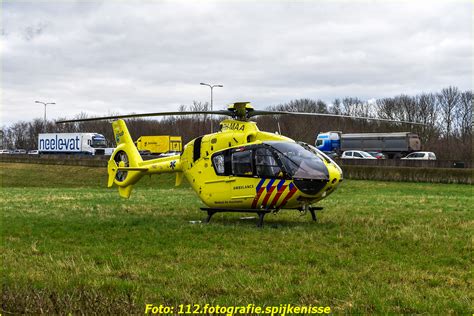 Lifeliner2 Ingezet Bij Ernstig Ongeval Op Hartelbrug Tussen Botlek En