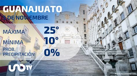 Clima En Guanajuato Para El 5 De Noviembre De 2023 Unotv