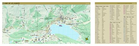 St Moritz Tourist Map - St Moritz Switzerland • mappery