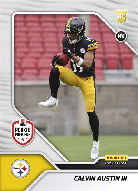 NFL Pittsburgh Steelers 2022 Instant RPS First Look Football Single