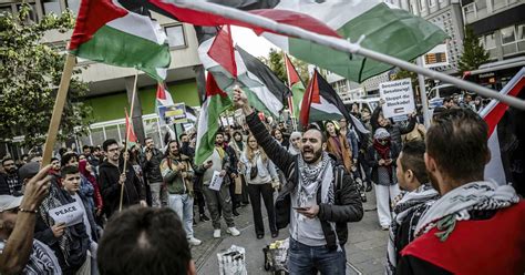 Rund 800 Teilnehmer bei pro palästinensischer Demo in Düsseldorf