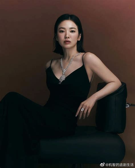 Chaumet Jewelry Complements Song Hye Kyo In New Elegant Pictorial A