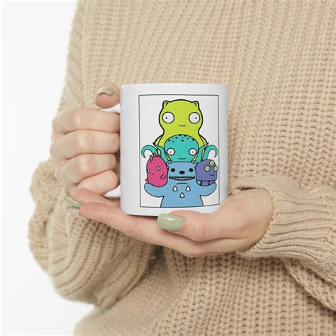 Kuchi Kopi And Friends Ceramic Mug 11oz Louises Toys Bobs Etsy Canada