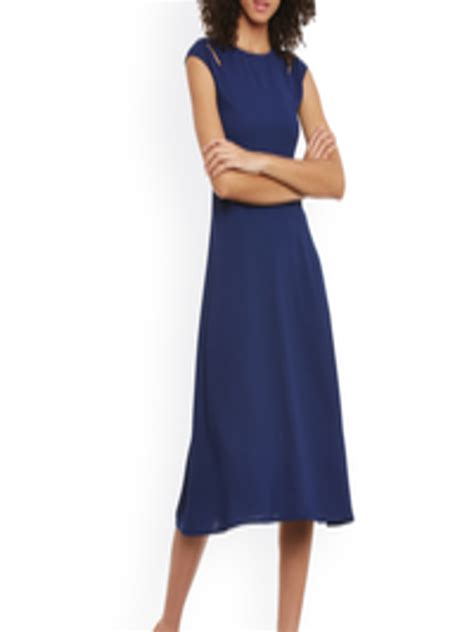 Buy Femella Women Navy A Line Dress Dresses For Women 1995461 Myntra