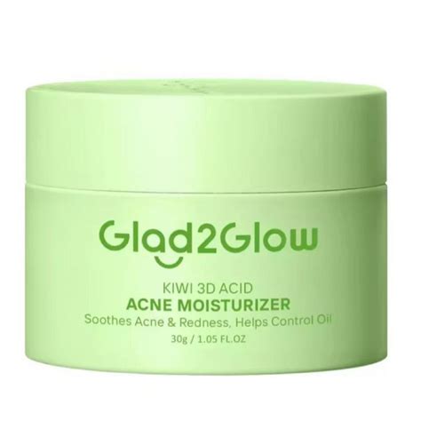 Jual Glad2glow Kiwi 3D Acid Acne Moisturizer 30gr Untuk Perawatan