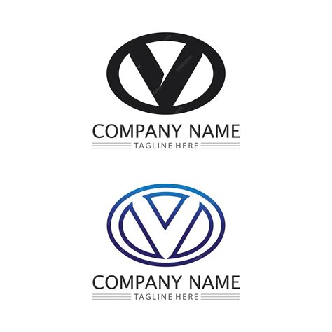 Premium Vector V Letter Logo Template Vector