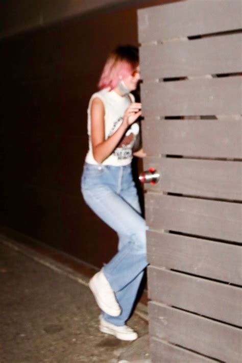 Kaia Gerber With Pink Hair 7 Photos The Fappening