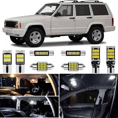 Amazon Pcs Cherokee Xj White Led Interior Lights Kit For Jeep