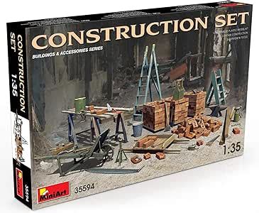 Amazon.com: Plastic Model Kits to Build for Adults - Buildings and Accessories Series ...