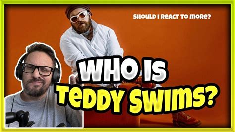 Who Is This Teddy Swims Lose Control Live Reaction Youtube