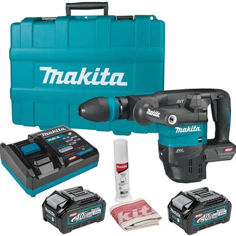 MAKITA HM001GM201 akumulatorowy młot udarowy SDS Max XGT 40V Max 4 0Ah