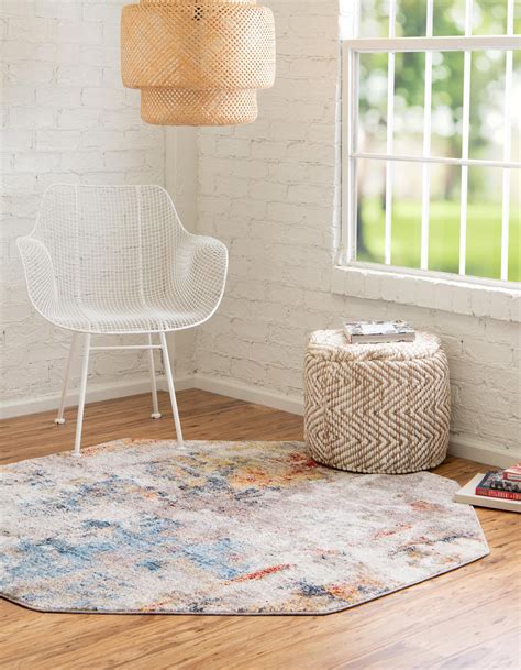 Multicolor 8 X 8 Andromeda Octagon Rug