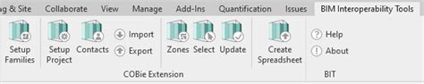 Cobie Extension For Revit Overview