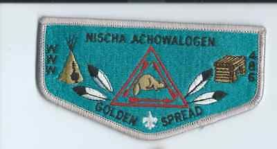 Boy Scout Golden Spread Nischa Achowalogen Lodge 486 Vigil Flap EBay