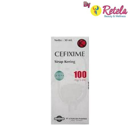 Jual CEFIXIME 100MG 5ML DS 30ML GEN Shopee Indonesia