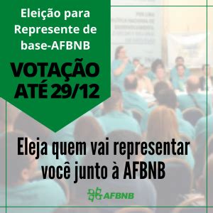 Elei O Para Representante De Base Da Afbnb Prossegue At Amanh Dia