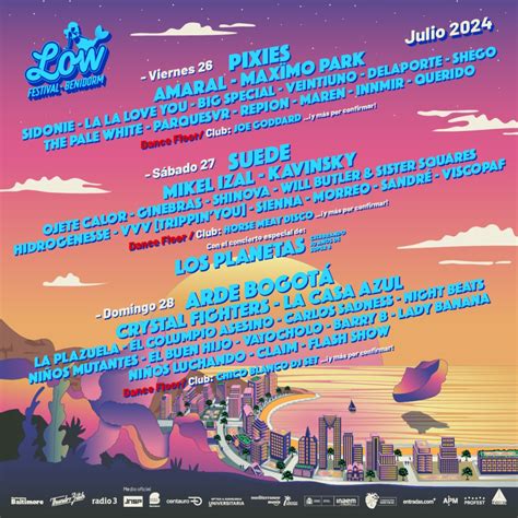 Low Festival Cartel Entradas Y Horarios