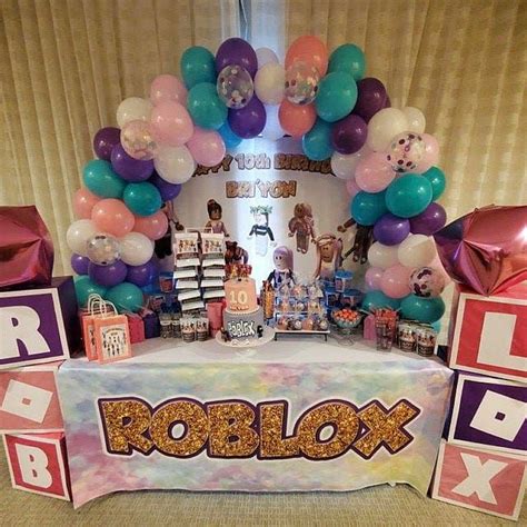 Pin En Roblox Cumplea Os Fiestas Roblox