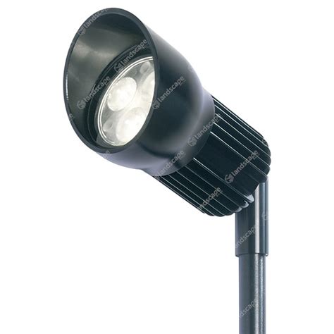 Collingwood High Power Led Hooded Spike Spotlights Black Ma