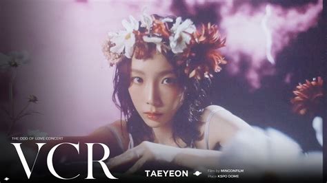 Taeyeon Opening VCR 4K 직캠 l The ODD of Love Concert in Seoul YouTube