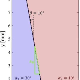 Simulation result of a bi-crystal growth simulation, with all ...