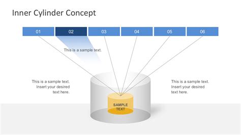 Free Cylinder Template Slide PowerPoint SlideModel