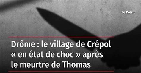 Vidéo Drôme le village de Crépol en état de choc après le