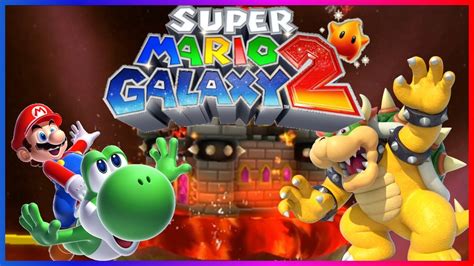 Super Mario Galaxy 2 Bowsers Lava Lair Bowserss Big Lava Power