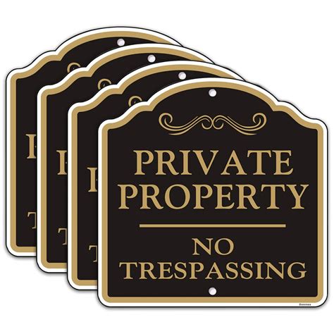 Custom Private Property Signs